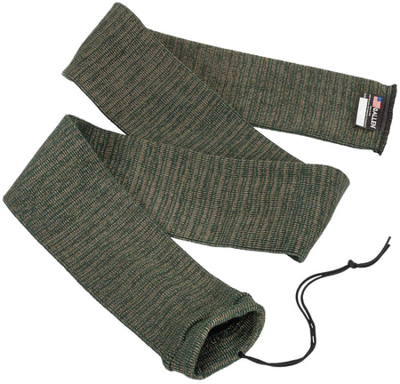 Allen 133 Heather Green Stretch Knit Gun Sock 52" Silicone-Treated for Rifles & Shotguns