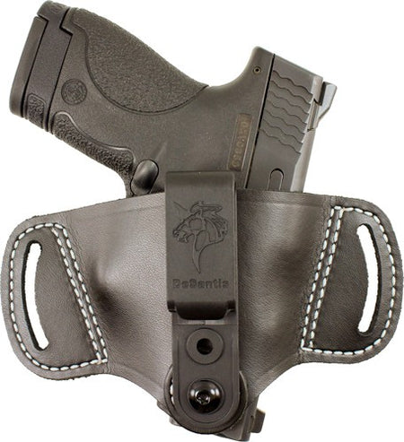 DeSantis Outback Holster Ambi IWB/OWB Leather Small Autos Black