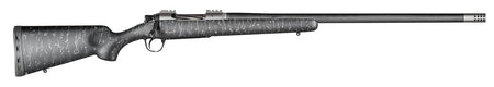 Christensen Arms CA10268815331 Summit TI Full Size 28 Nosler 3+1, 26" Natural Titanium Steel Threaded Barrel, Natural Titanium Aluminum Receiver, Black w/Gray Webbing Fixed Sporter Stock