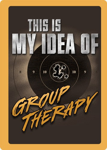 Rivers Edge Group Therapy Tin Sign 12"x17"