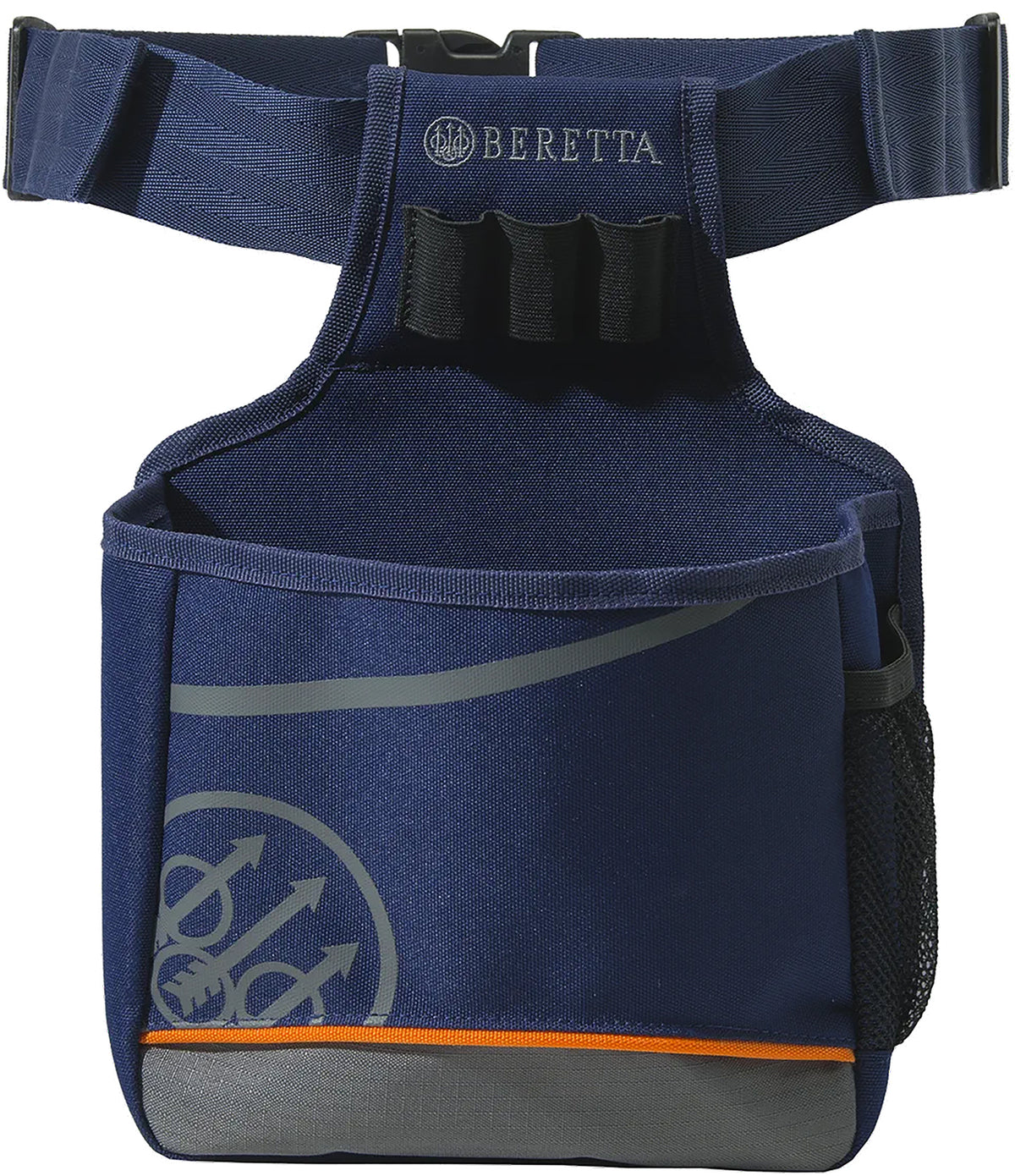 Beretta Uniform Pro EVO 50-Round Shell Pouch, Blue Neoprene, Adjustable Belt Clip