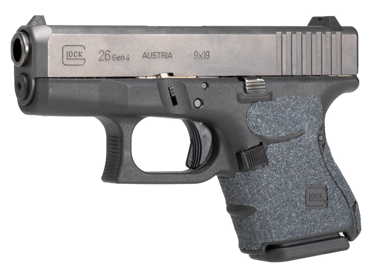 Hogue 18649 Wrapter Adhesive Grip Heavy Grit Black for Glock 26/27/33 Gen 4