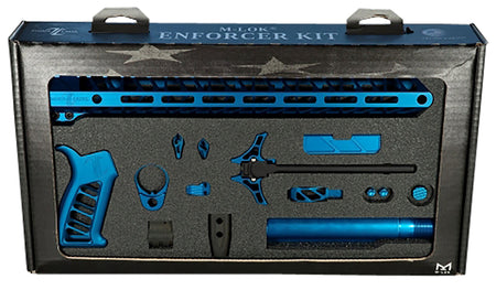 Timber Creek Outdoors Enforcer Complete Build Kit Blue Anodized for AR-15