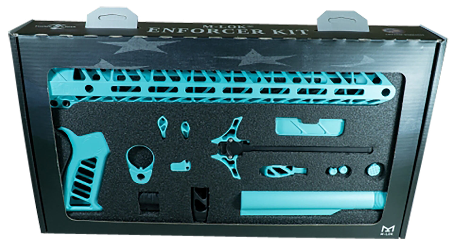 Timber Creek Outdoors TCOEKRE Enforcer Complete AR-15 Build Kit Robin's Egg Blue