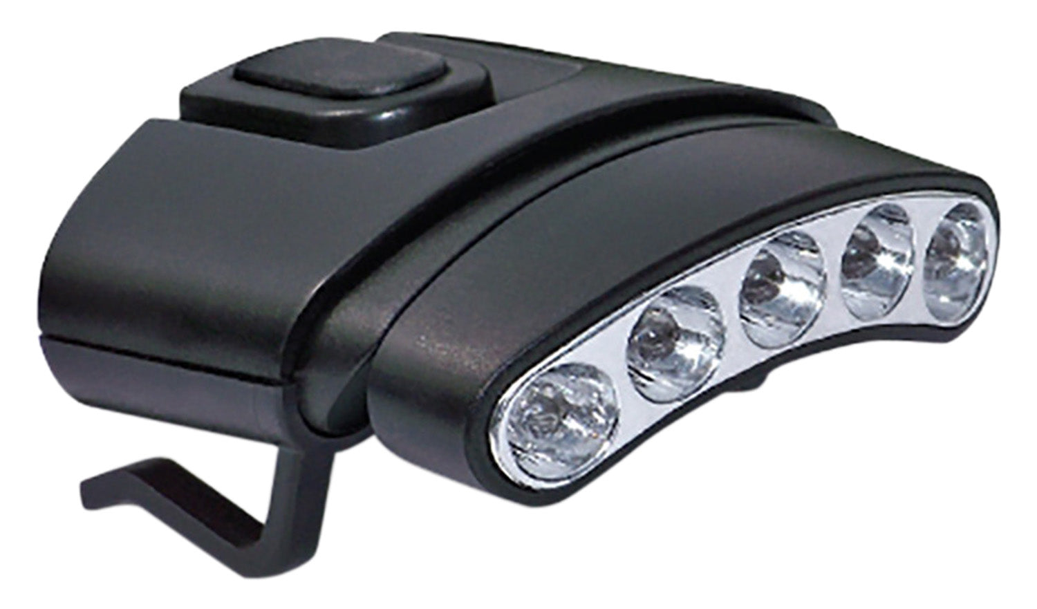 Cyclops Orion Tilt Hat Clip Light 30 Lumens Green/White LED Black