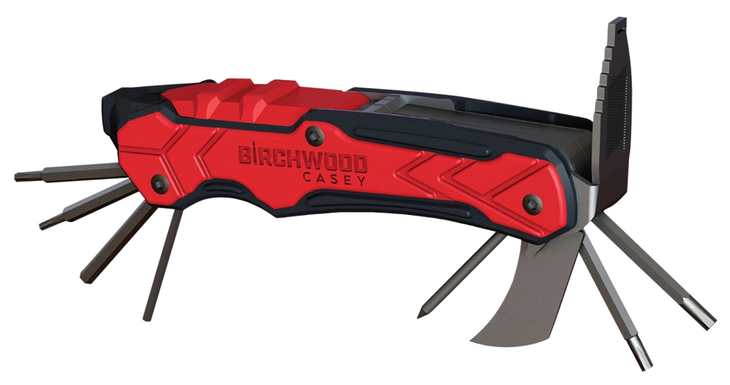 Birchwood Casey UGMT Universal Gun Multi-Tool with Choke Wrench, Bit Driver & Scope Turret Tool