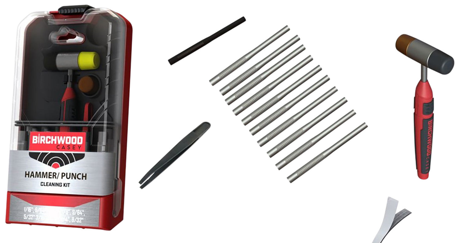 Birchwood Casey HMPNCHKIT Hammer & Punch Kit 19-Piece Set