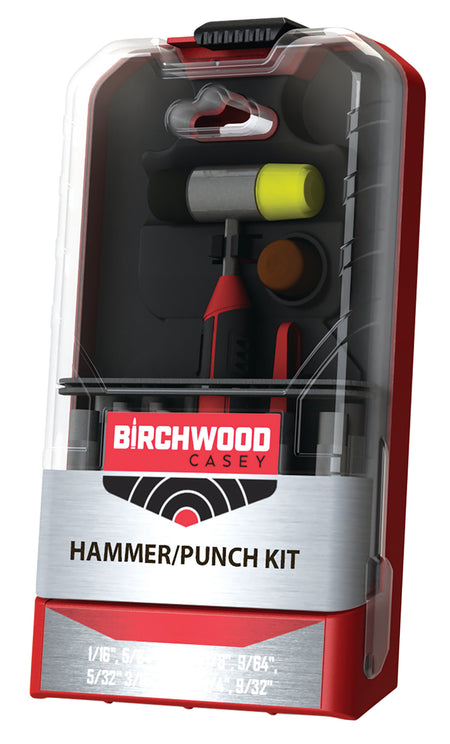 Birchwood Casey ARPNCHHMKIT AR Platform Hammer & Punch Kit 19 Pieces