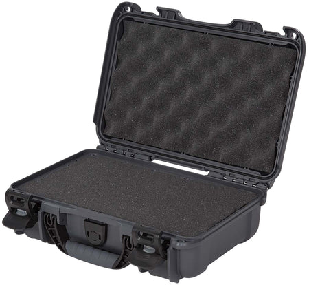 Nanuk 909 Waterproof Hard Case Graphite Resin with Cubed Foam 11.44" x 7" x 3.68" Interior