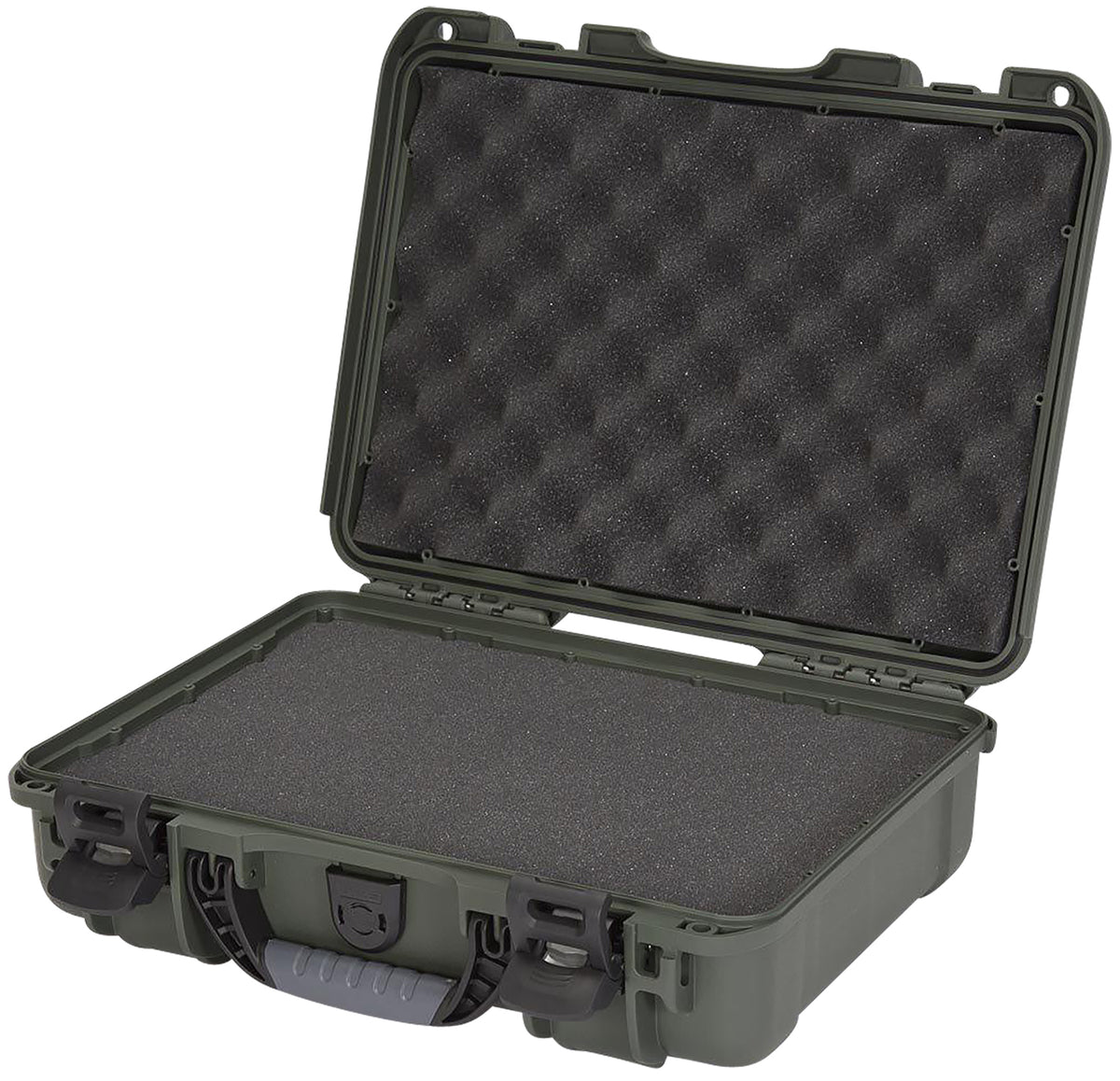 Nanuk 9101006 910 Waterproof Hard Case Olive Resin w/ Foam Padding Airline Approved