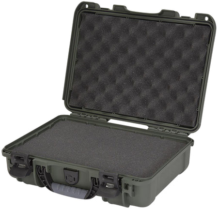Nanuk 9101006 910 Waterproof Hard Case Olive Resin w/ Foam Padding Airline Approved