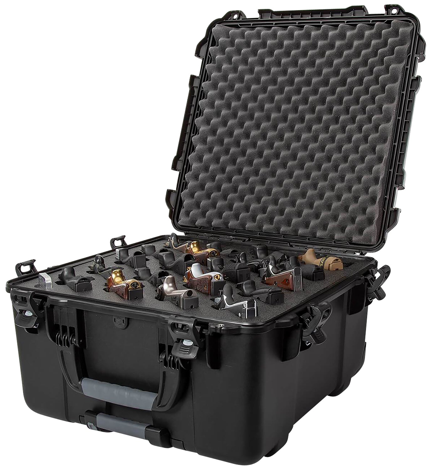Nanuk 968 20 Up Pistol Hard Case with Foam Insert for Full-Frame Handguns