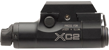 SureFire XC2BRD XC2-B Ultra Compact Weapon Light Black Anodized 300 Lumens White LED/Red Laser