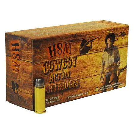 HSM 44M1N Cowboy Action 44 Rem Mag 240 gr Semi Wadcutter (SWC)