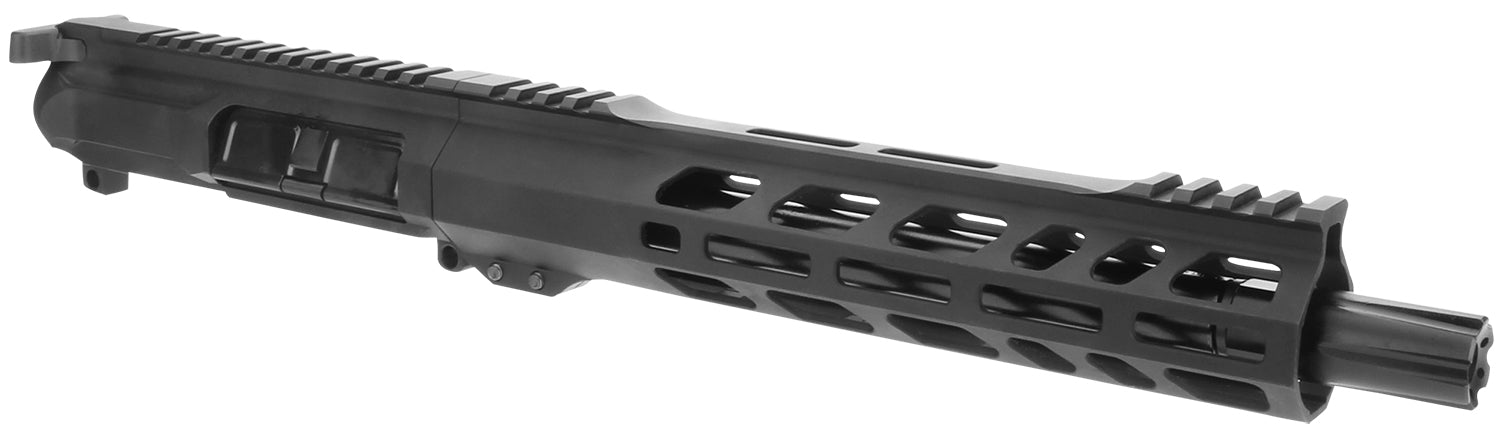 TacFire 9mm Luger Pistol Upper Assembly 10" Black Nitride Barrel M-LOK Handguard with BCG