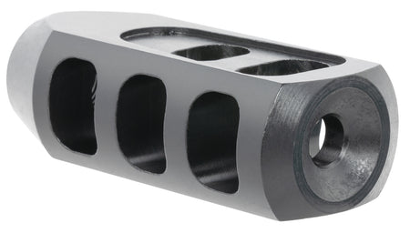TacFire Tanker Muzzle Brake Black Oxide Steel 1/2"-28 TPI 2.76" OAL for 5.56x45mm NATO