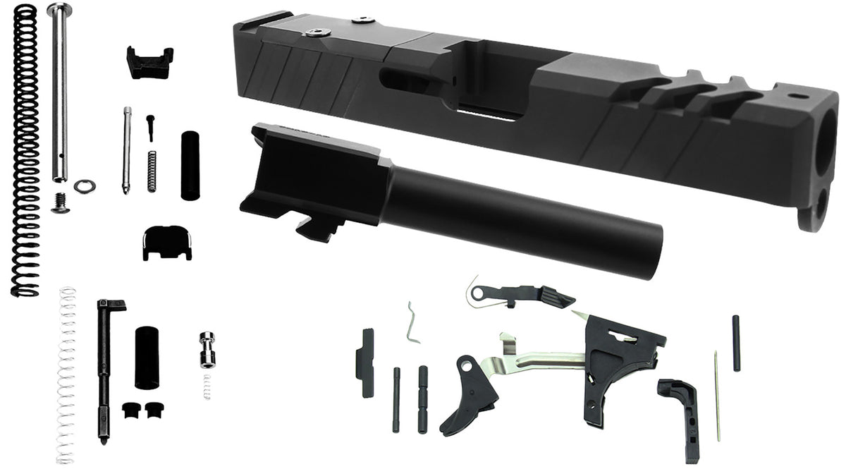 TacFire PKGLK19 Complete Parts Kit for Glock 19 Gen3 Pistol Black 9mm