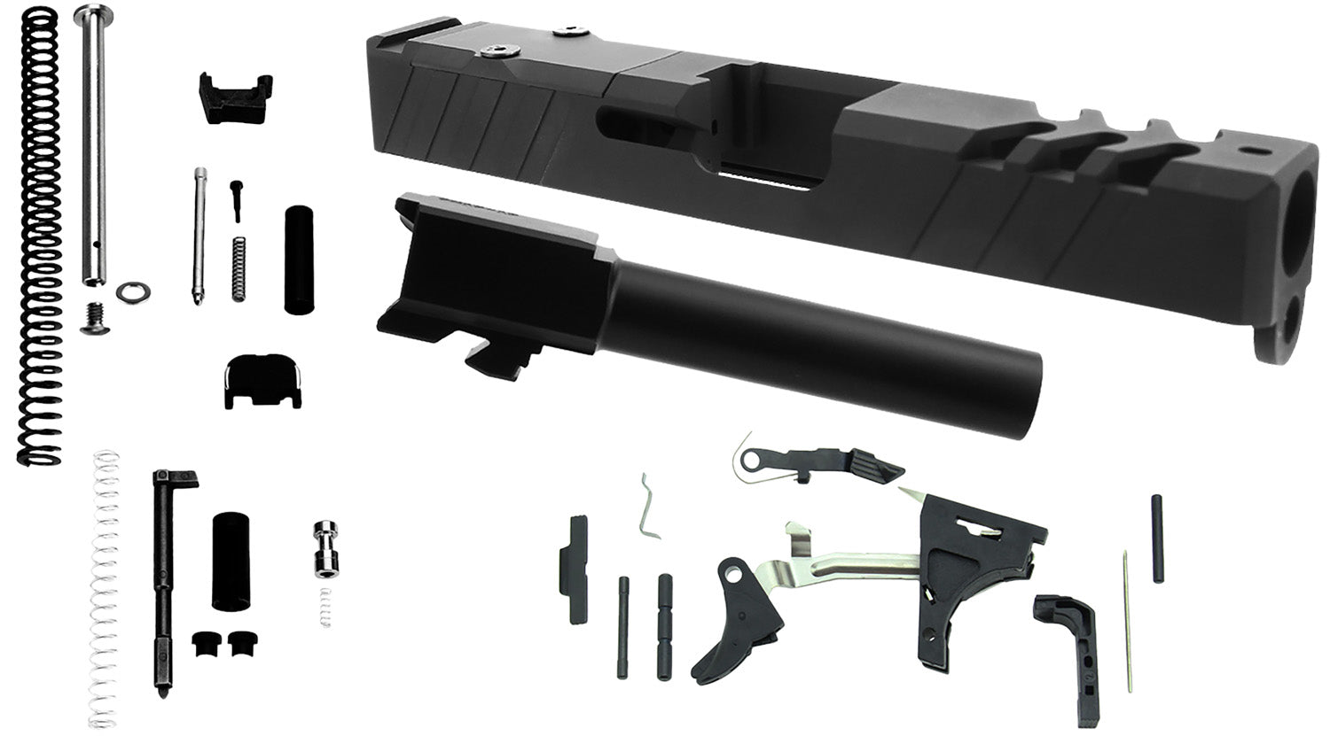 TacFire PKGLK19 Complete Parts Kit for Glock 19 Gen3 Pistol Black 9mm