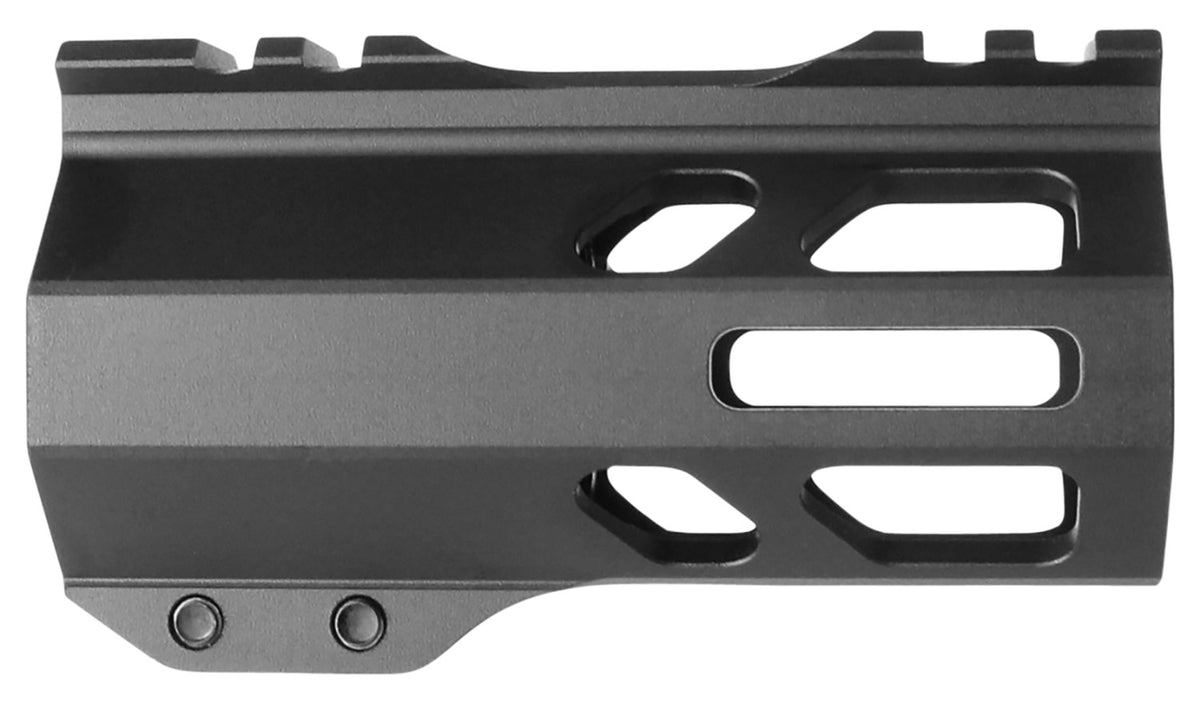 TacFire A.C.E. 4" M-Lok Handguard Black Hardcoat Anodized Aluminum for AR-15