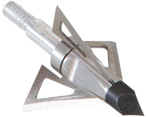 Allen Ballistic SS Crossbow Broadhead 3-Blade 100gr 1.125" Cut - 3 Pack