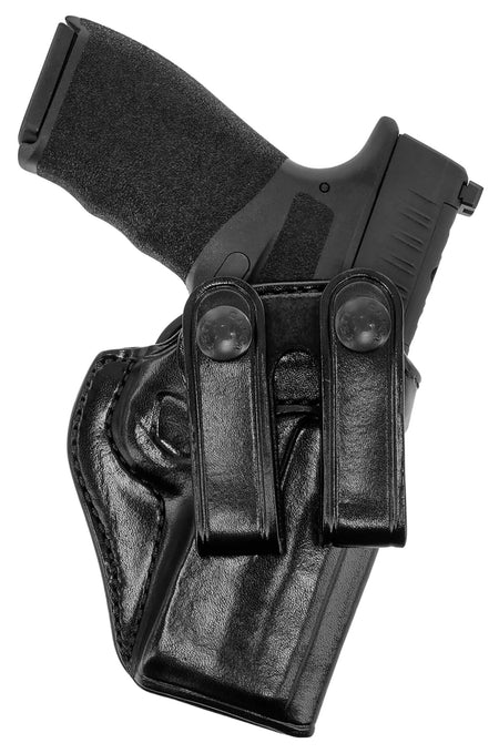 Galco Summer Comfort IWB Black Leather Belt Loop Holster for Springfield Hellcat Pro Right Hand