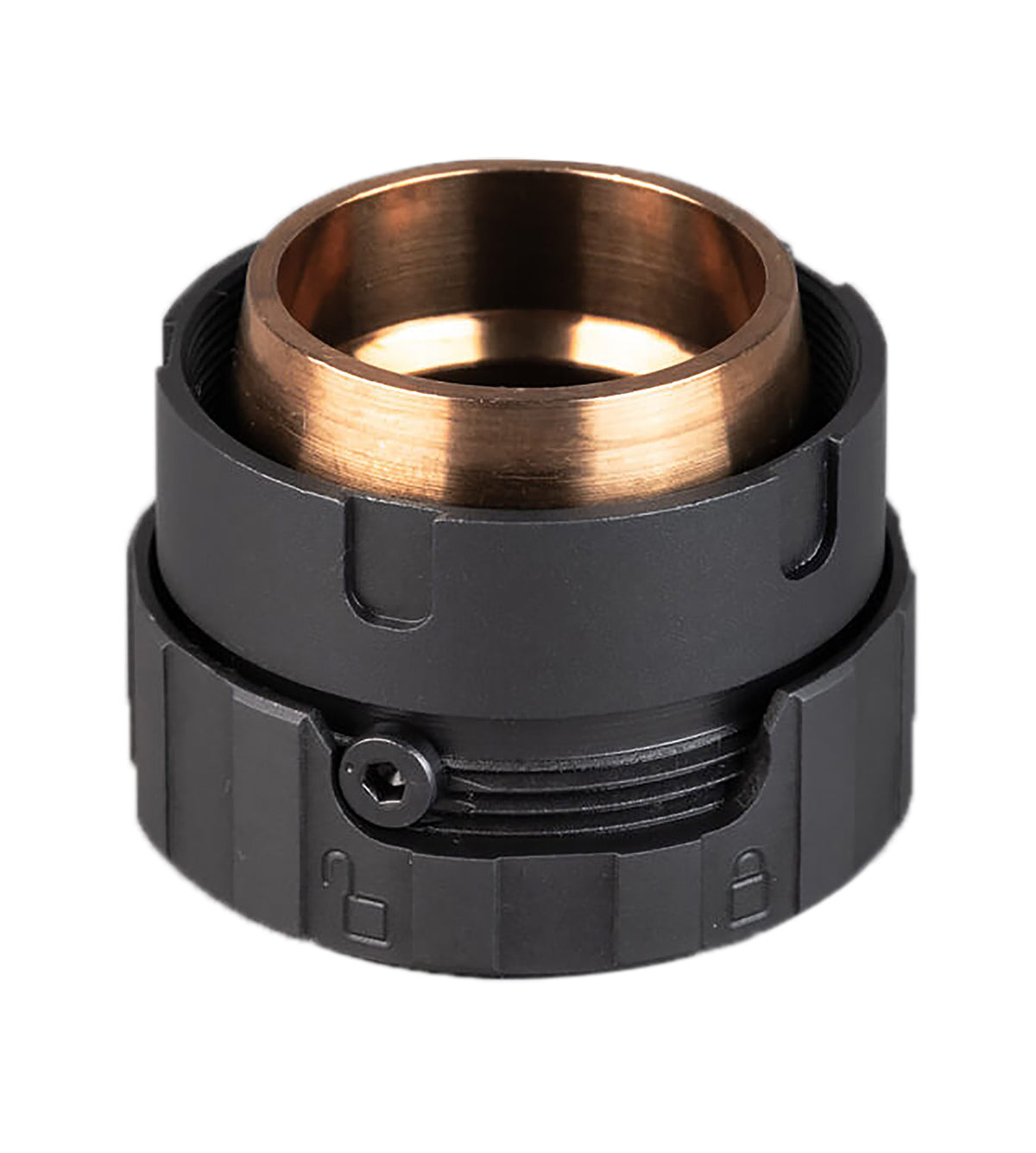 SilencerCo AC622 Charlie ASR Quick-Attach Suppressor Mount, Steel, Black