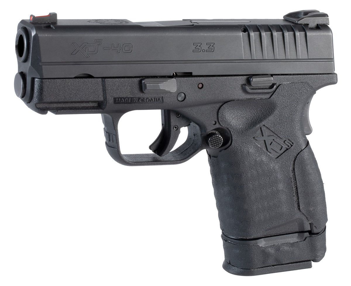 Hogue 17630 Wrapter Adhesive Grip Rubber Grain Texture Black for Sig P320 Full Size Medium Grip Module