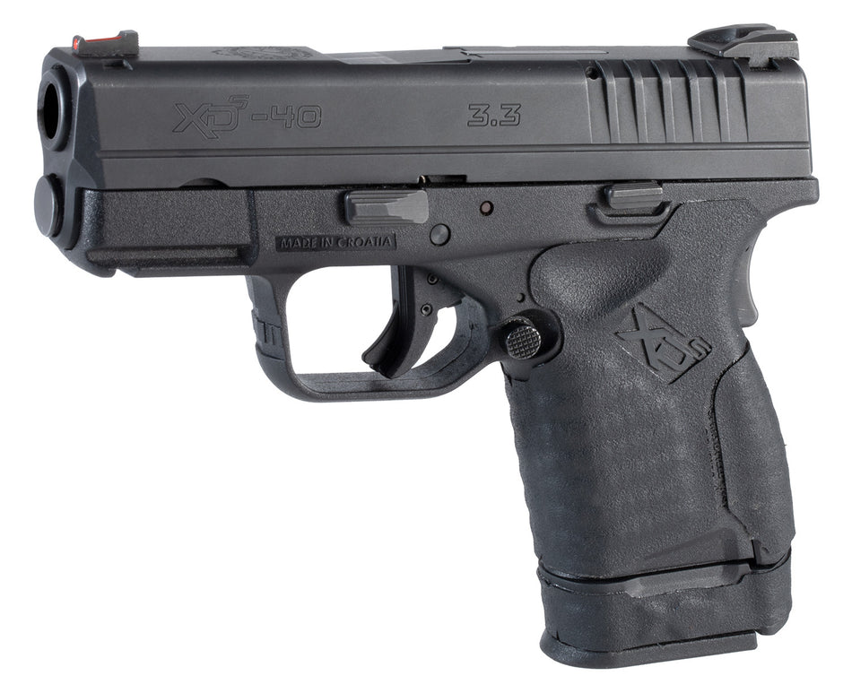 Hogue 17630 Wrapter Adhesive Grip Rubber Grain Texture Black for Sig P320 Full Size Medium Grip Module