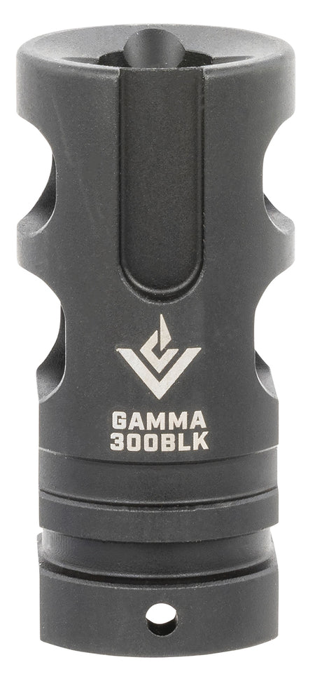 VG6 Precision APVG200003A GAMMA 300BLK Black Nitride Muzzle Brake for 300 Blackout 308 Win AR-15