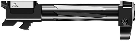 Radian Weapons G19G4ILRN Ramjet + Afterburner Combo 9mm Luger Glock 19 Gen4 Black Stainless Steel Fluted Barrel