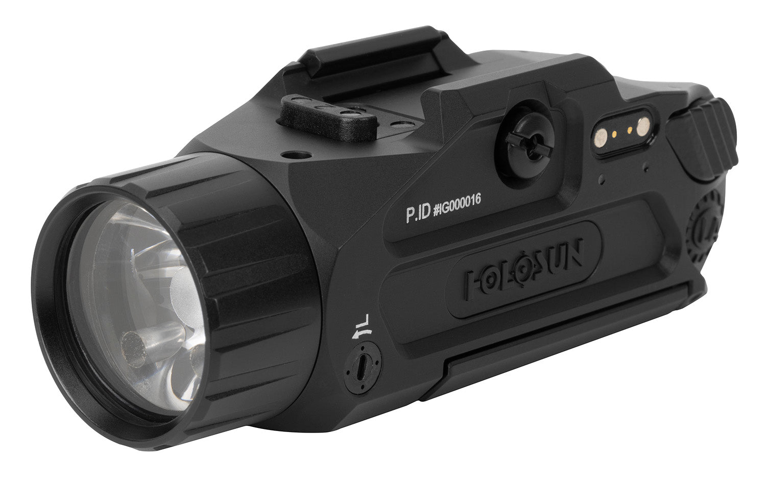Holosun PIDDUAL Positive Identification Device Dual Green/IR Laser 400/800 Lumens White LED Black Anodized
