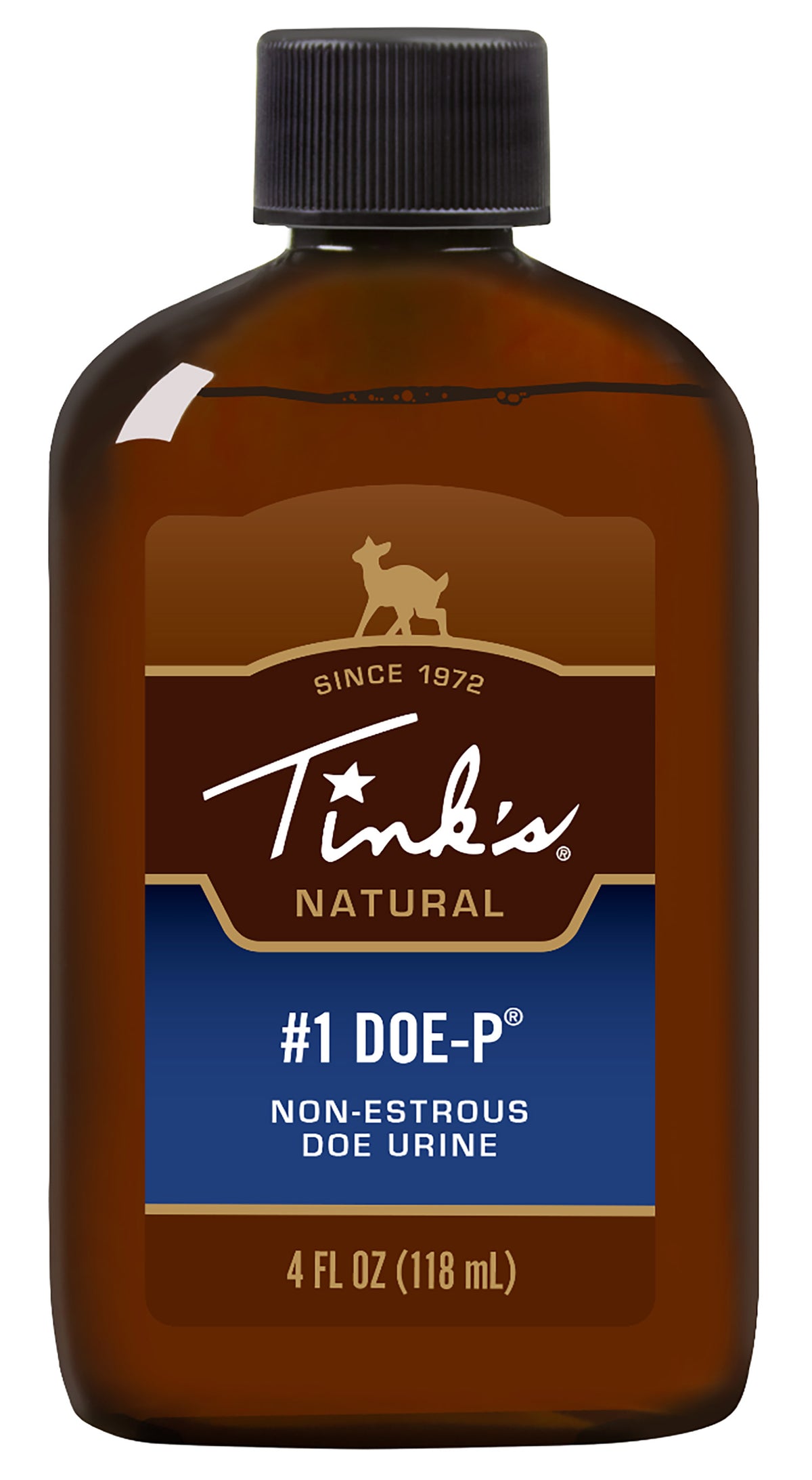 Tinks W6216 #1 Doe-P Doe Urine Deer Attractant 4oz Plastic Bottle
