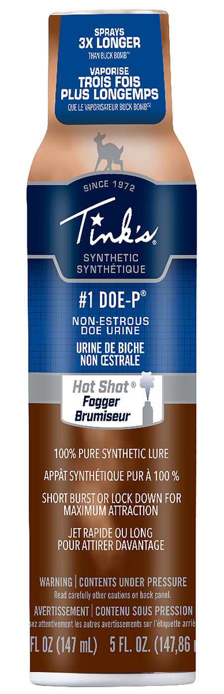 Tinks #1 Doe-P Synthetic Deer Attractant Doe Urine Fogger 5 oz Aerosol