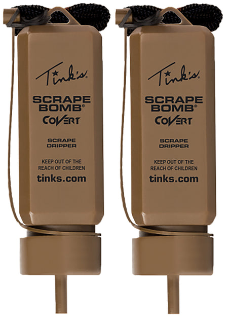 Tinks Covert Scrape Bomb Dripper 2 oz 2 Pack Deer Scent Dispersal