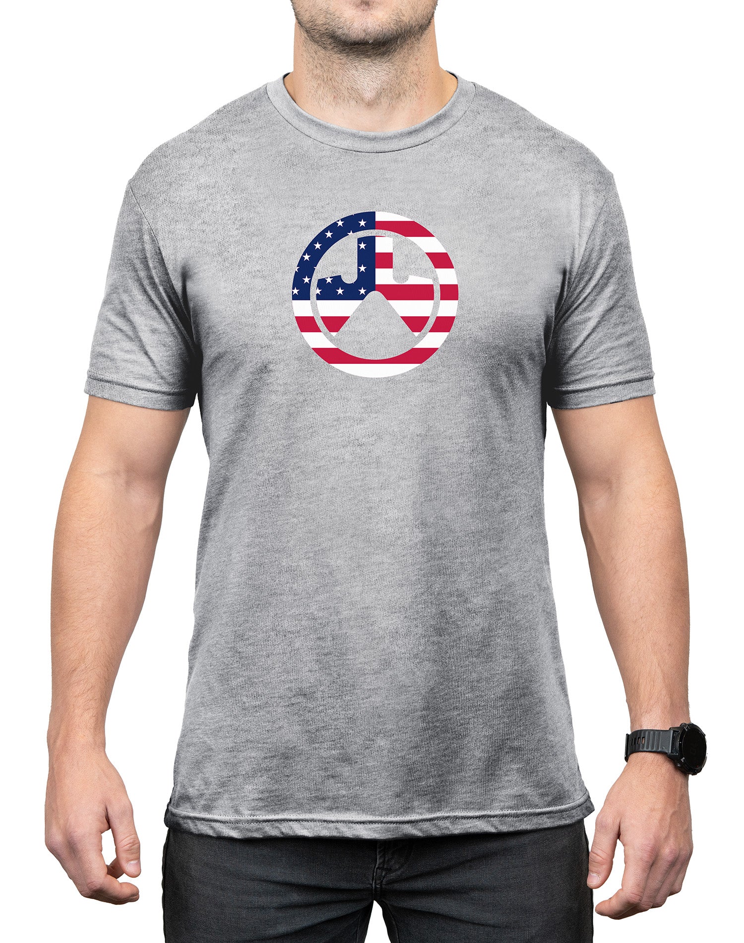 Magpul Independence Icon Athletic Gray Heather Short Sleeve T-Shirt Small