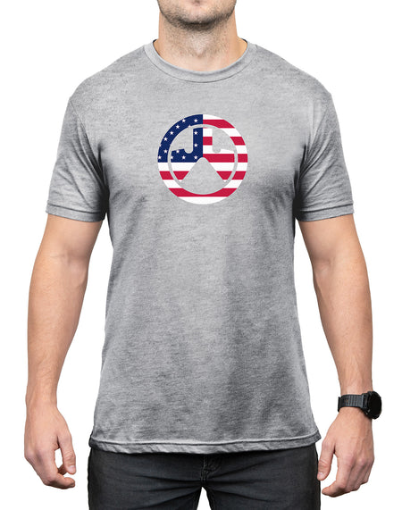 Magpul Independence Icon Athletic Gray Heather Short Sleeve T-Shirt Small