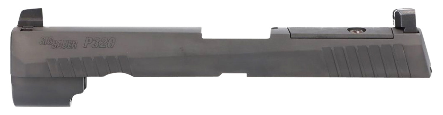 Sig Sauer P320 Optic Ready Slide Assembly 9mm Nitron Black Stainless Steel with XRAY3 Suppressor Sights