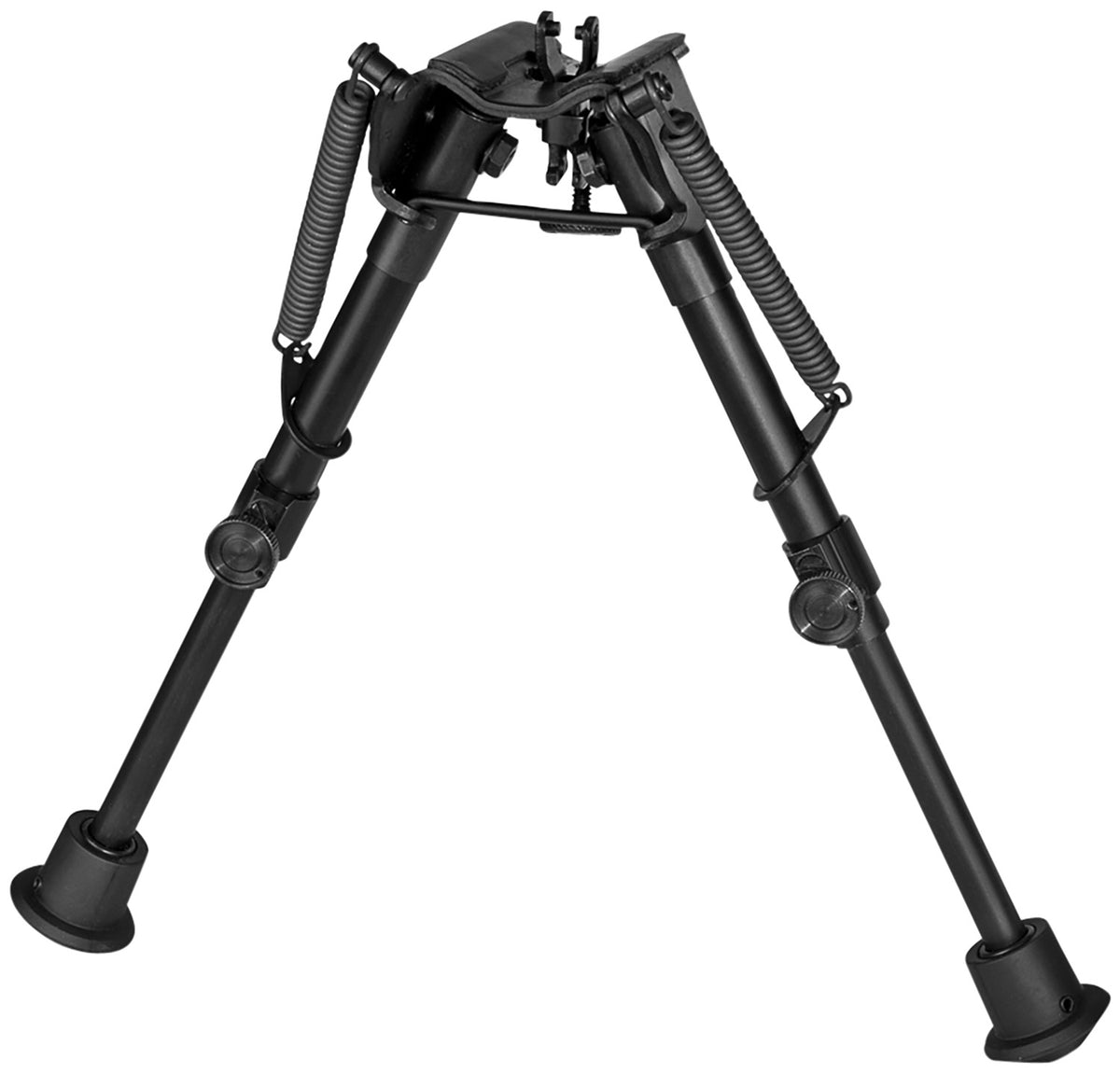Harris Bipods 1A2-BR2 Non-Swivel BR Swivel Stud Bipod, 6-9", Self-Leveling Legs, Rubber Feet