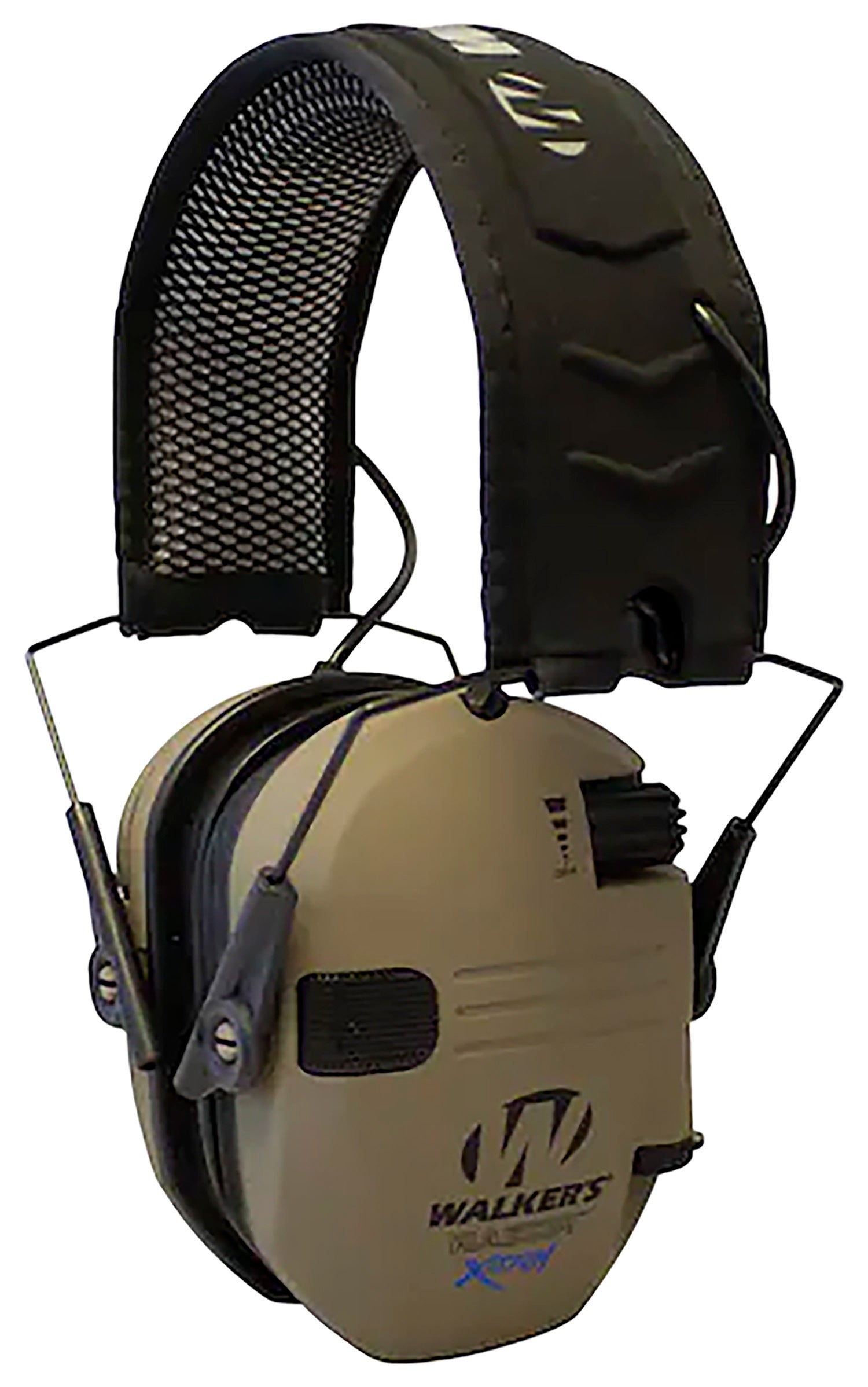 Walker's GWPXRSEMFDE Razor X-TRM Digital Electronic Muff 21 dB Over-the-Head FDE Polymer