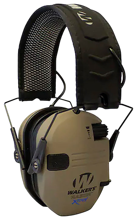 Walker's GWPXRSEMFDE Razor X-TRM Digital Electronic Muff 21 dB Over-the-Head FDE Polymer
