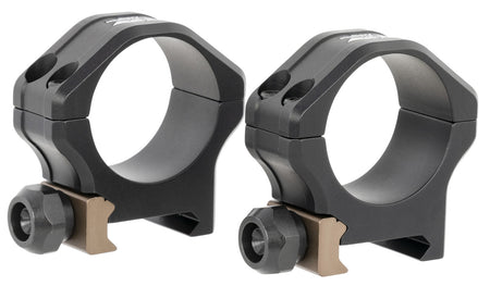 Christensen Arms 8100004102 PRSR-X2 Ultralight Scope Rings Black Anodized 30mm Low
