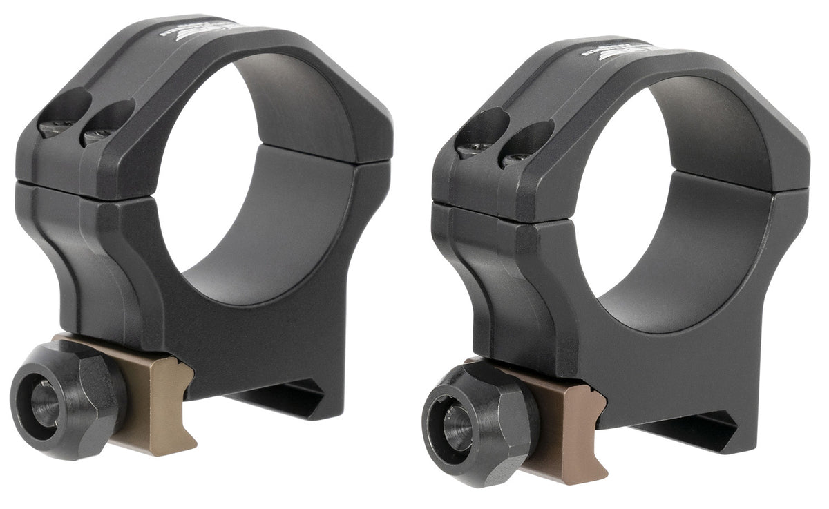 Christensen Arms 8100004103 PRSR-X2 Ultralight Scope Rings Black Anodized 30mm Medium