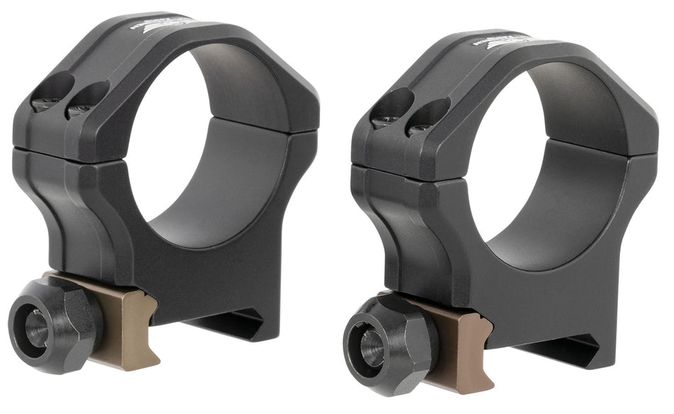 Christensen Arms 8100004103 PRSR-X2 Ultralight Scope Rings Black Anodized 30mm Medium