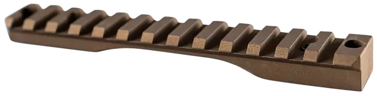 Christensen Arms 8100001206 One Piece Scope Base for STD Rem 700 Action Burnt Bronze Cerakote