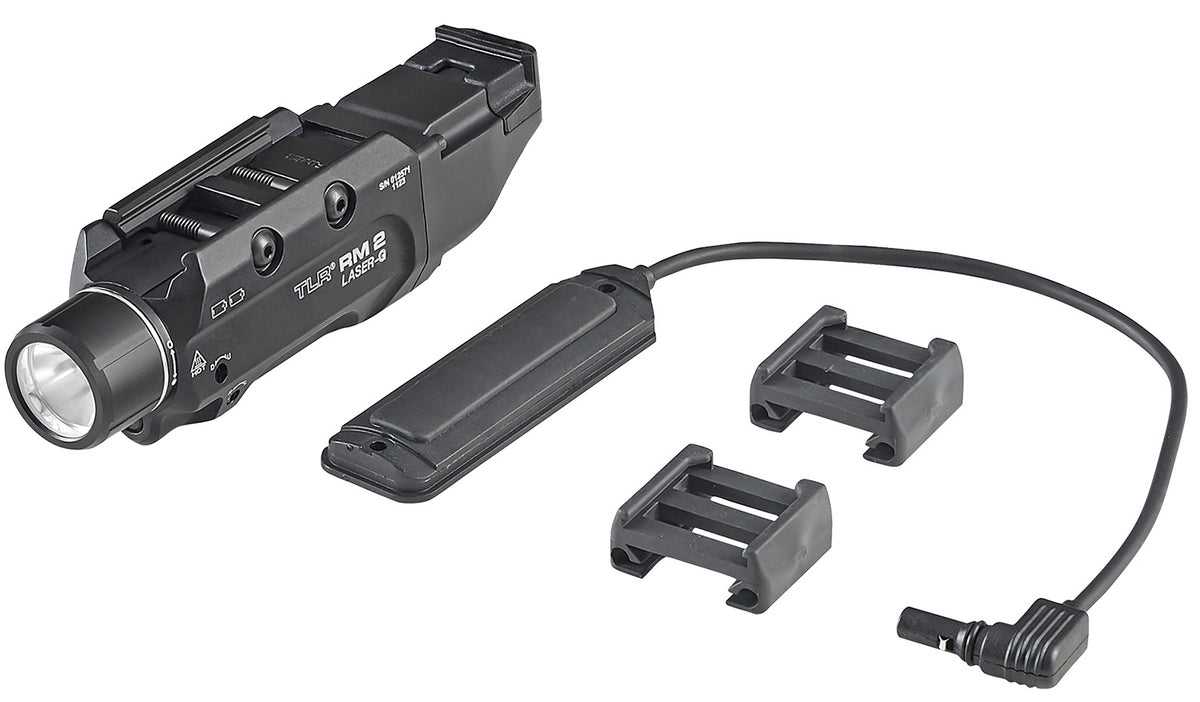 Streamlight 69453 TLR-2 RM Laser Black Aluminum 1000 Lumens White LED & Green Laser Picatinny Rail