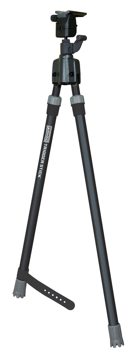 Primos 65826 Trigger Stick Bipod, Steel, Black/Gray, QD Swivel Stud, Medium