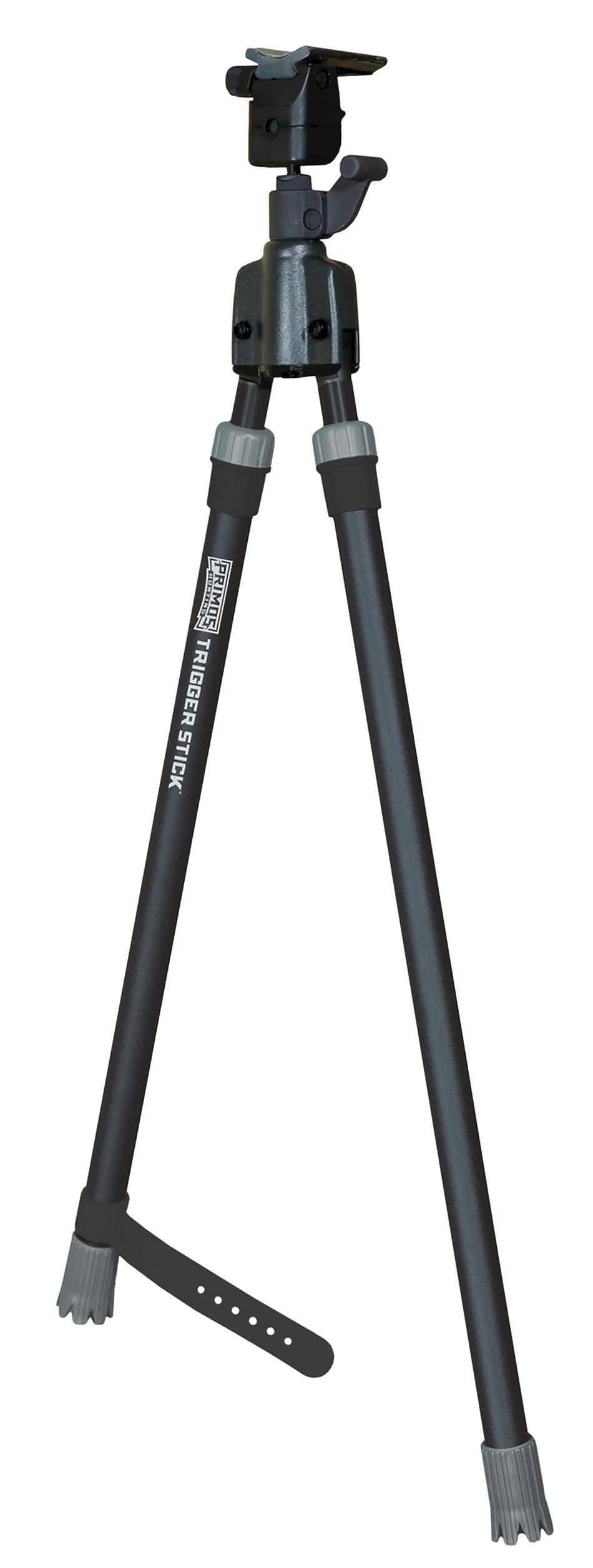 Primos 65826 Trigger Stick Bipod, Steel, Black/Gray, QD Swivel Stud, Medium