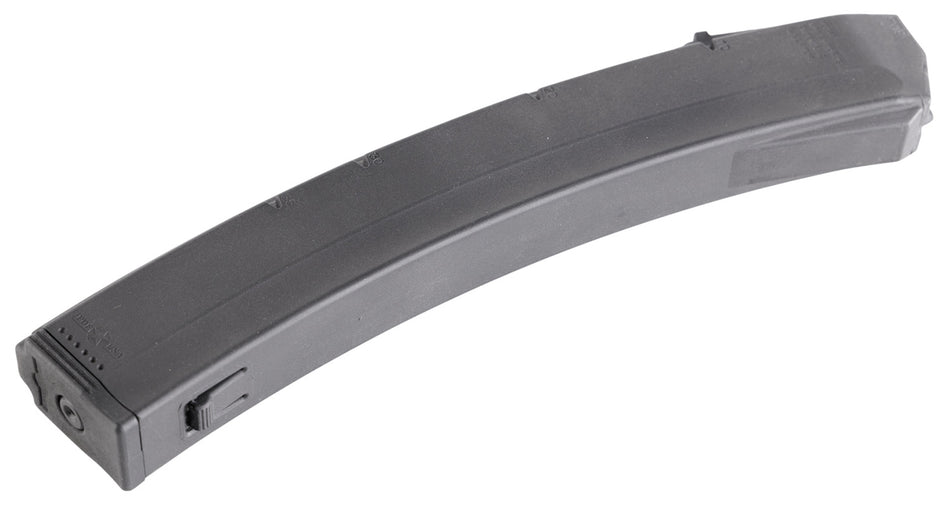 Patriot Ordnance Factory 00831 Phoenix 35rd Curved 9mm Luger Magazine Black Polymer
