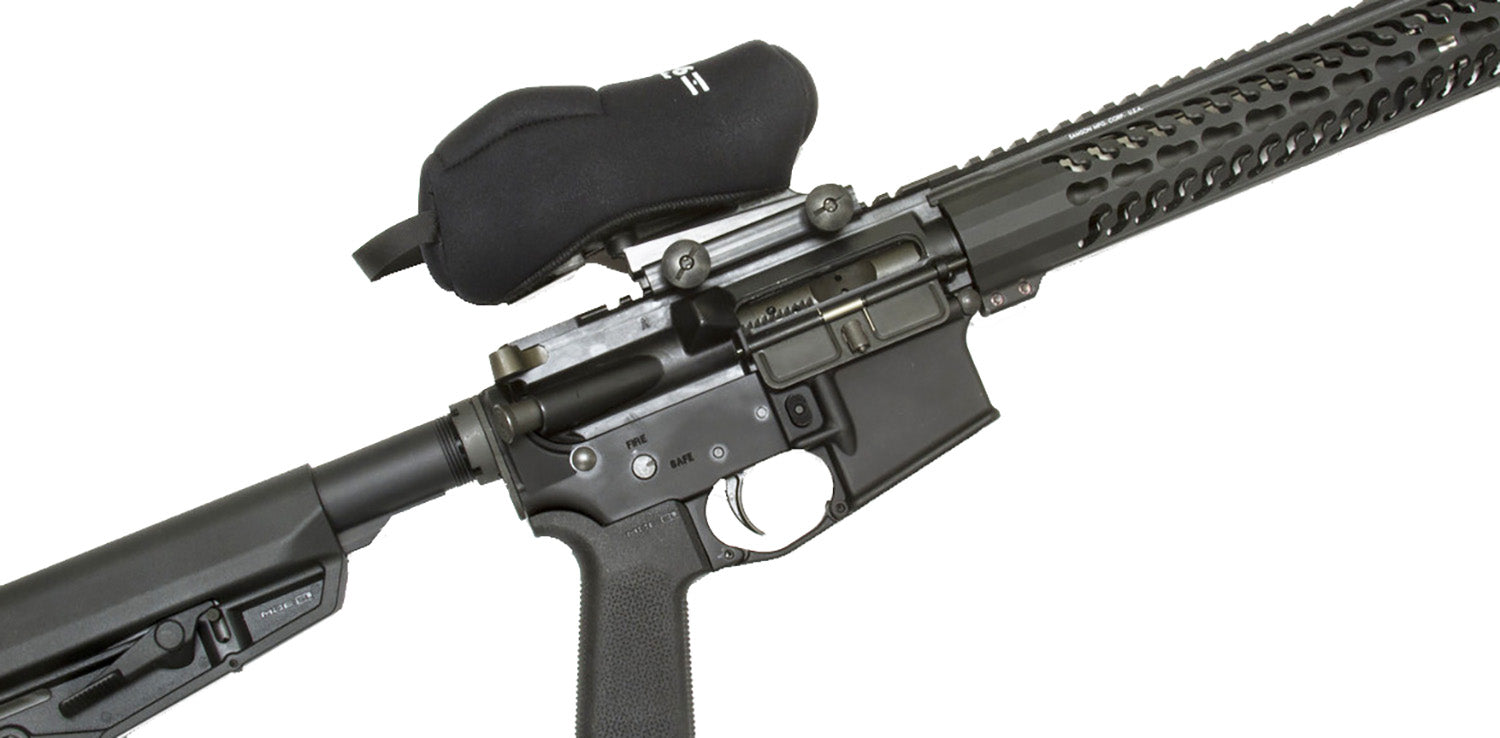 Scopecoat 12HE54BK Holographic/Electronic Scope Cover Black Size 54 Slip-On Fits Leupold LCO/DVO Combo