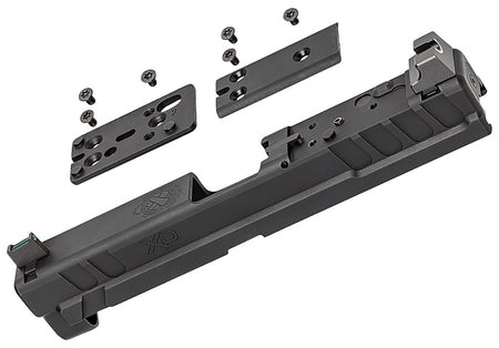 Springfield Armory XD4901 XD OSP 9mm Black Steel Slide Assembly with Optics Cut & Suppressor Height Night Sights